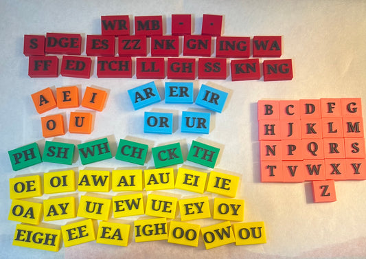 Phonics Tile Manipulatives